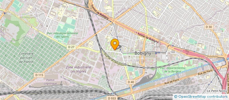 localisation de l'entreprise CAISSE D'ALLOCAT FAMIL SEINE-SAINT-DENIS à BOBIGNY