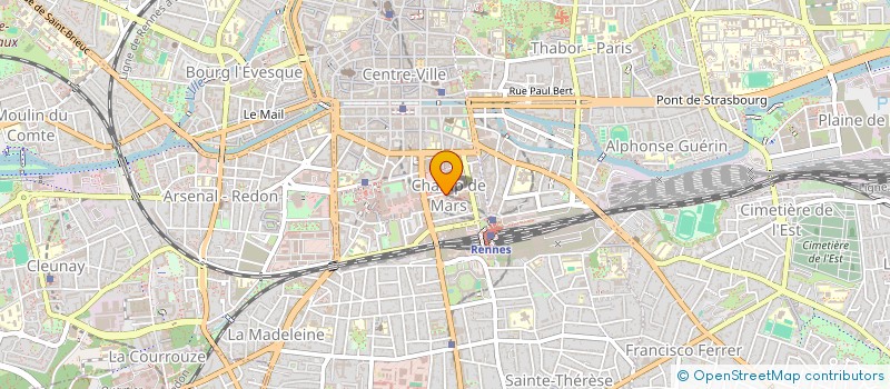 localisation de l'entreprise CAISSE D ALLOCATIONS FAMILIALES D ILLE ET VILAINE à RENNES
