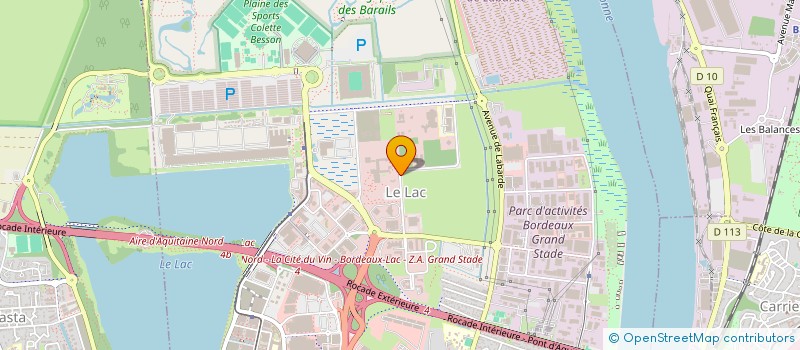 localisation de l'entreprise CAISSE D'ALLOCATIONS FAMILIALES DE LA GIRONDE à BORDEAUX