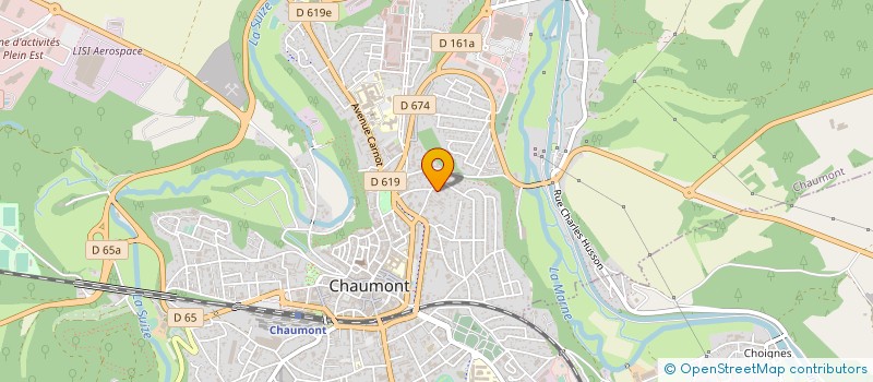 localisation de l'entreprise CAISSE D ALLOCATIONS FAMILIALES DE LA HAUTE-MARNE à CHAUMONT