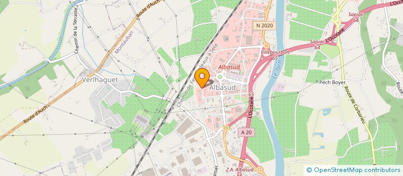localisation de l'entreprise CAISSE D'ALLOCATIONS FAMILIALES DE TARN ET GARONNE à MONTAUBAN