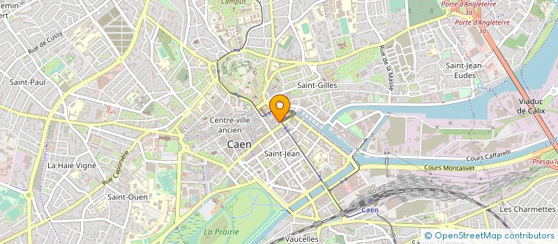 localisation de l'entreprise CAISSE D'ALLOCATIONS FAMILIALES DU CALVADOS à CAEN