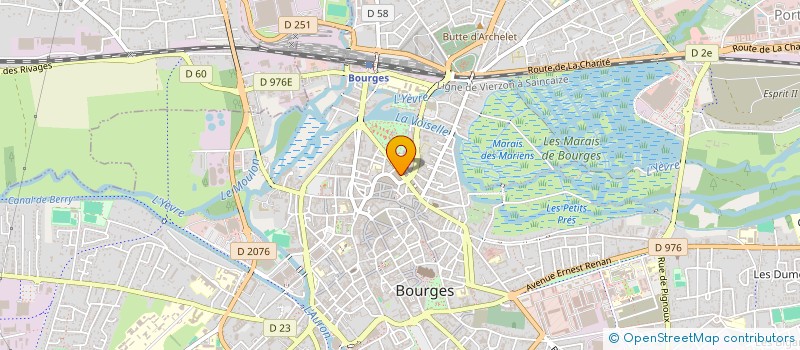 localisation de l'entreprise CAISSE D'ALLOCATIONS FAMILIALES DU CHER à BOURGES
