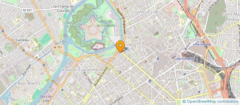 localisation de l'entreprise CAISSE D AMITIE ET DE SOLIDARITE DIRECTION INTERROGIONALE DE LA POLICE JUDICIAIRE DE LILLE à LILLE