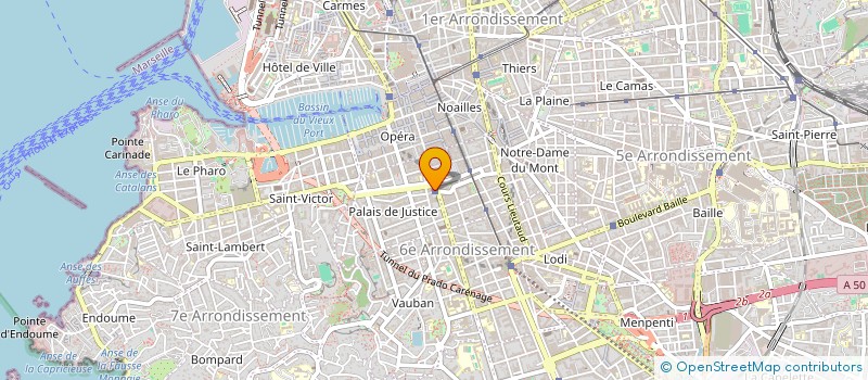 localisation de l'entreprise CAISSE D'EPARGNE CEPAC à MARSEILLE 6EME