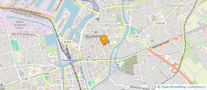 localisation de l'entreprise CAISSE D'EPARGNE DE FLANDRE MARITIME à DUNKERQUE