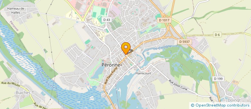 localisation de l'entreprise CAISSE D'EPARGNE ET DE PREVOYANCE à PERONNE