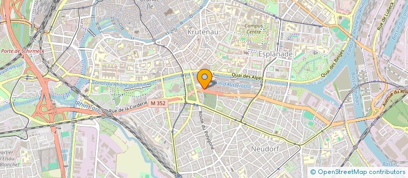 localisation de l'entreprise CAISSE D'EPARGNE ET DE PREVOYANCE GRAND EST EUROPE à STRASBOURG
