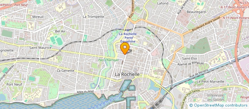 localisation de l'entreprise CAISSE D EPARGNE ET PREVOYANCE à LA ROCHELLE