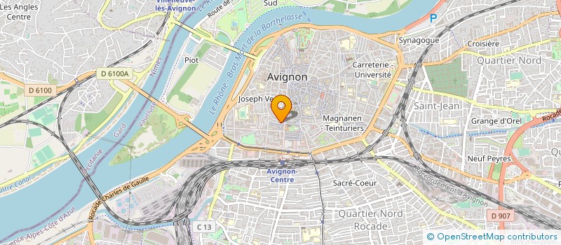 localisation de l'entreprise CAISSE D'EPARGNE ET PREVOYANCE D'AVIGNON à AVIGNON
