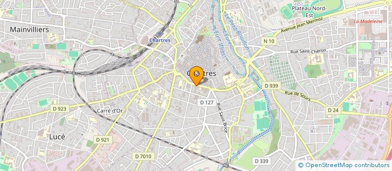 localisation de l'entreprise CAISSE D EPARGNE PREVOYANCE EURE ET LOIR à CHARTRES