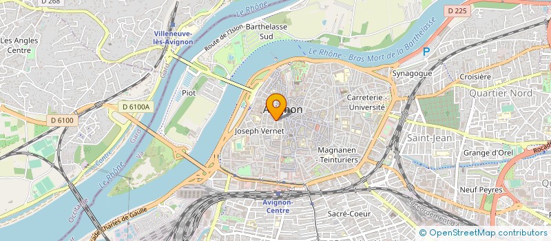localisation de l'entreprise CAISSE DE CREDIT MUNICIPAL D AVIGNON à AVIGNON
