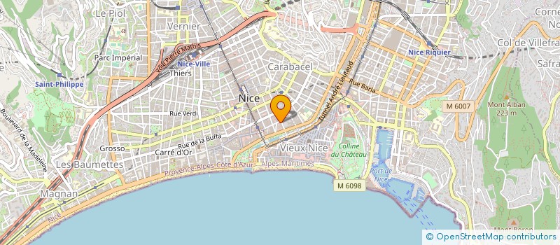 localisation de l'entreprise CAISSE DE CREDIT MUNICIPAL DE NICE à NICE