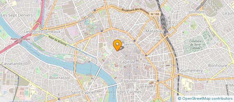 localisation de l'entreprise CAISSE DE CREDIT MUNICIPAL DE TOULOUSE à TOULOUSE