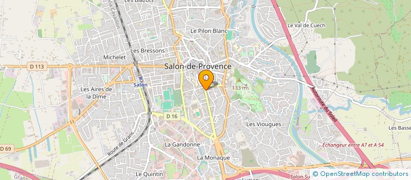 localisation de l'entreprise CAISSE DE CREDIT MUTUEL  SALON-DE-PROVENCE
