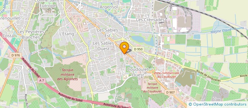 localisation de l'entreprise CAISSE DE CREDIT MUTUEL AGRICULTURE D'ORANGE  ORANGE