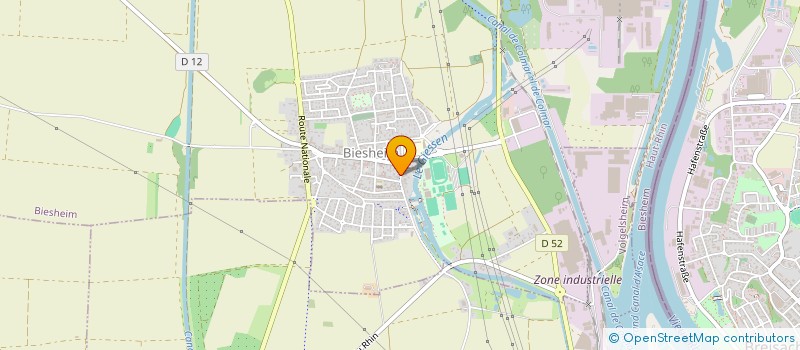 localisation de l'entreprise CAISSE DE CREDIT MUTUEL BIESHEIM à BIESHEIM