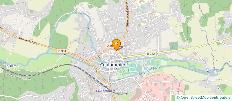 localisation de l'entreprise CAISSE DE CREDIT MUTUEL COULOMMIERS à COULOMMIERS