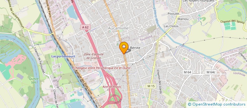 localisation de l'entreprise CAISSE DE CREDIT MUTUEL D'AUCAMVILLE à AUCAMVILLE