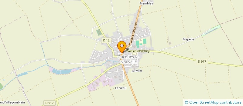 localisation de l'entreprise CAISSE DE CREDIT MUTUEL D'OUCQUES  OUCQUES LA NOUVELLE