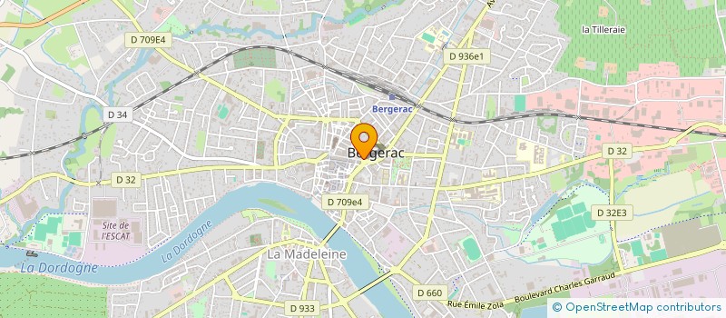 localisation de l'entreprise CAISSE DE CREDIT MUTUEL DE BERGERAC à BERGERAC