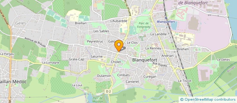 localisation de l'entreprise CAISSE DE CREDIT MUTUEL DE BLANQUEFORT à BLANQUEFORT