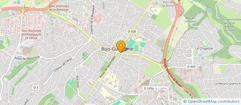 localisation de l'entreprise CAISSE DE CREDIT MUTUEL DE BOIS-GUILLAUME à BOIS-GUILLAUME