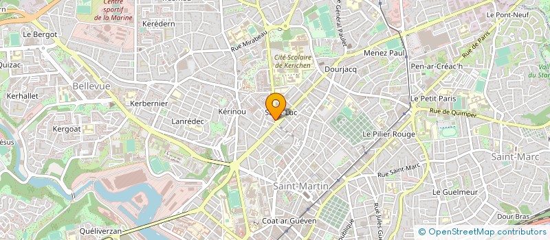 localisation de l'entreprise CAISSE DE CREDIT MUTUEL DE BREST ENSEIGNANTS à BREST