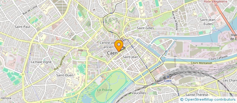 localisation de l'entreprise CAISSE DE CREDIT MUTUEL DE CME CAEN-LE HAVRE à CAEN
