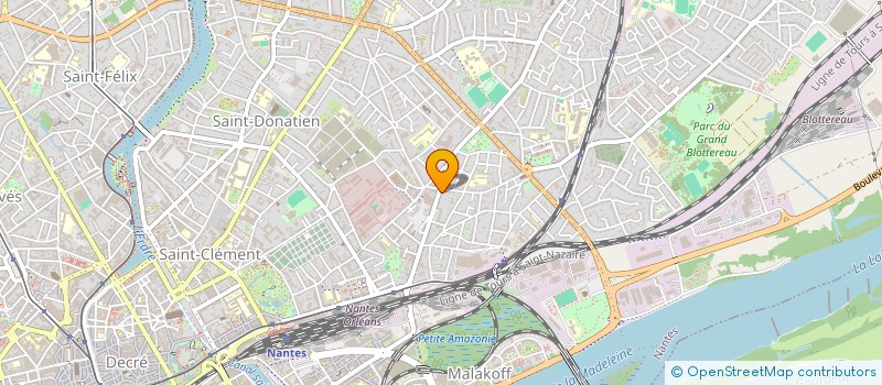 localisation de l'entreprise CAISSE DE CREDIT MUTUEL DE DOULON à NANTES