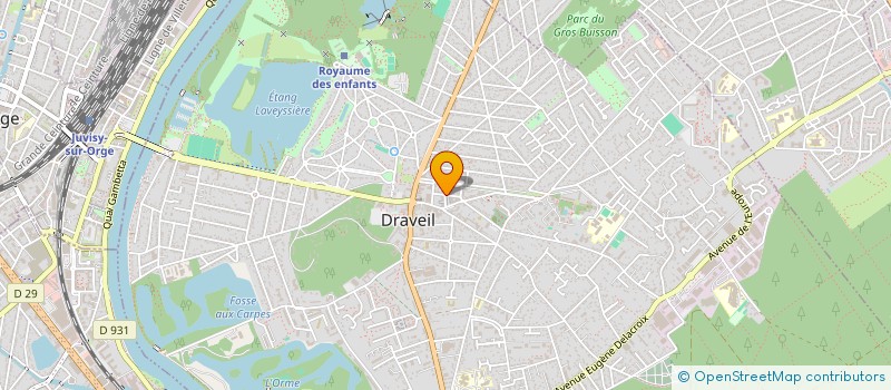 localisation de l'entreprise CAISSE DE CREDIT MUTUEL DE DRAVEIL SEINE SENART à DRAVEIL