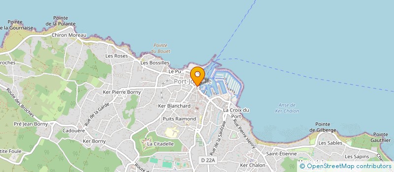 localisation de l'entreprise CAISSE DE CREDIT MUTUEL DE L'ILE D'YEU  L'ILE-D'YEU