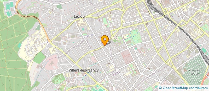 localisation de l'entreprise CAISSE DE CREDIT MUTUEL DE LAXOU VILLERS  VILLERS-LES-NANCY