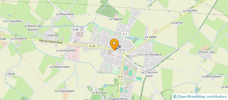 localisation de l'entreprise CAISSE DE CREDIT MUTUEL DE LIGNE  LIGNE