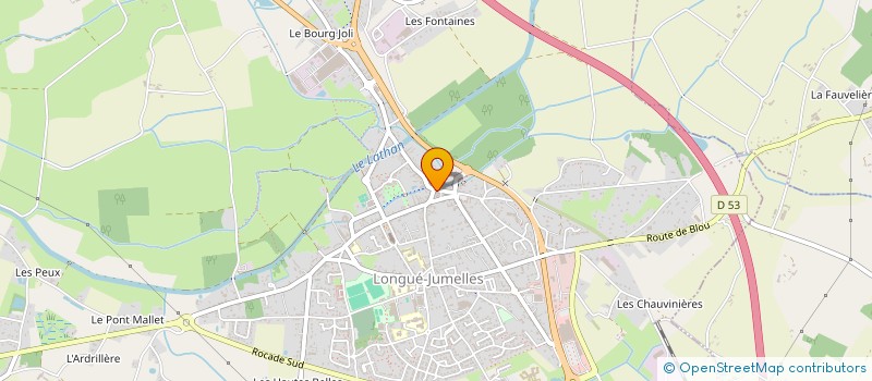 localisation de l'entreprise CAISSE DE CREDIT MUTUEL DE LONGUE  LONGUE-JUMELLES