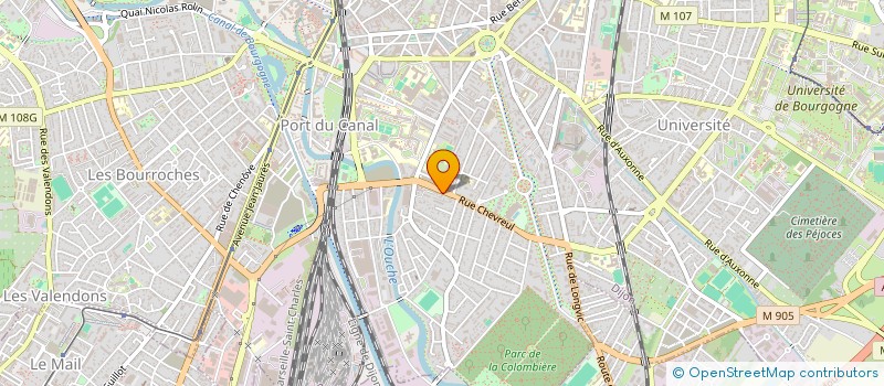 localisation de l'entreprise CAISSE DE CREDIT MUTUEL DE LONGVIC  LONGVIC