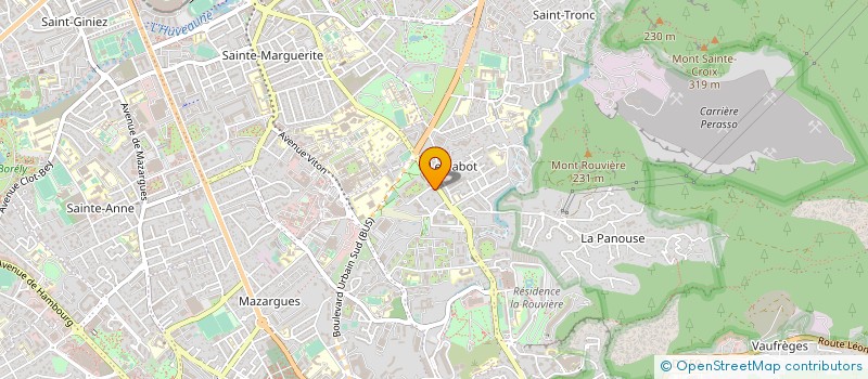 localisation de l'entreprise CAISSE DE CREDIT MUTUEL DE MARSEILLE CABOT à MARSEILLE