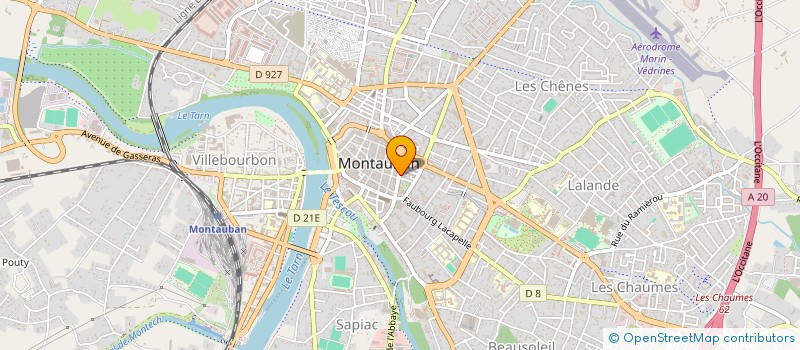 localisation de l'entreprise CAISSE DE CREDIT MUTUEL DE MONTAUBAN à MONTAUBAN