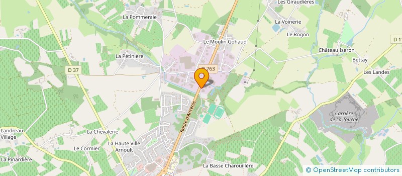 localisation de l'entreprise CAISSE DE CREDIT MUTUEL DE MOUZILLON  MOUZILLON