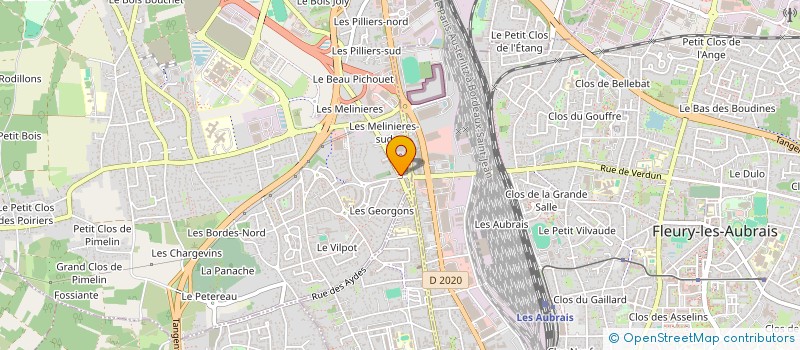 localisation de l'entreprise CAISSE DE CREDIT MUTUEL DE ORLEANS LES AYDES à SARAN