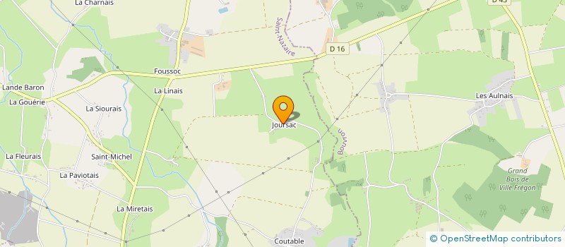 localisation de l'entreprise CAISSE DE CREDIT MUTUEL DE QUILLY  QUILLY