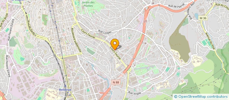 localisation de l'entreprise CAISSE DE CREDIT MUTUEL DE SAINT ETIENNE SUD  SAINT-ETIENNE