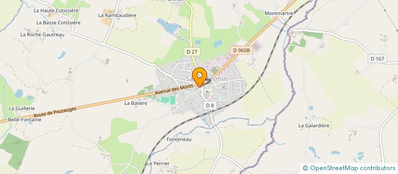 localisation de l'entreprise CAISSE DE CREDIT MUTUEL DE SAINT-MESMIN  SAINT-MESMIN