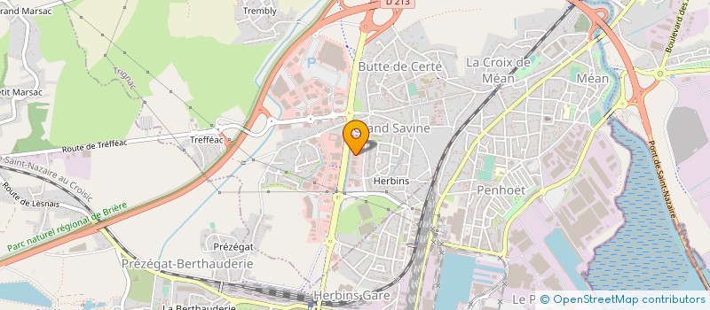 localisation de l'entreprise CAISSE DE CREDIT MUTUEL DE SAINT-NAZAIRE - TRIGNAC à TRIGNAC