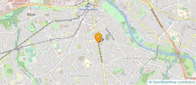 localisation de l'entreprise CAISSE DE CREDIT MUTUEL DE SAINT PAUL DE REZE  REZE