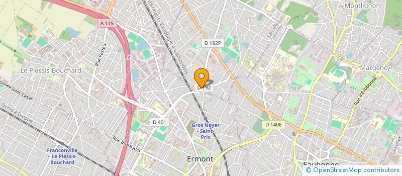 localisation de l'entreprise CAISSE DE CREDIT MUTUEL DE SAINT PRIX à SAINT-PRIX