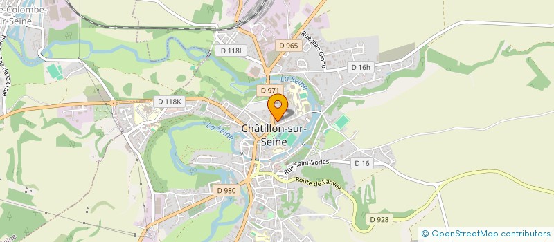 localisation de l'entreprise CAISSE DE CREDIT MUTUEL DU CHATILLONAIS à CHATILLON-SUR-SEINE