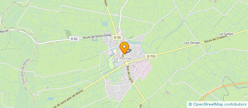 localisation de l'entreprise CAISSE DE CREDIT MUTUEL DU PERRIER  LE PERRIER