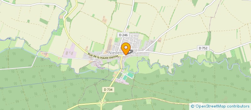 localisation de l'entreprise CAISSE DE CREDIT MUTUEL DU SELTZBACH  NIEDERRDERN