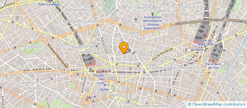 localisation de l'entreprise CAISSE DE CREDIT MUTUEL PARIS P  PARIS